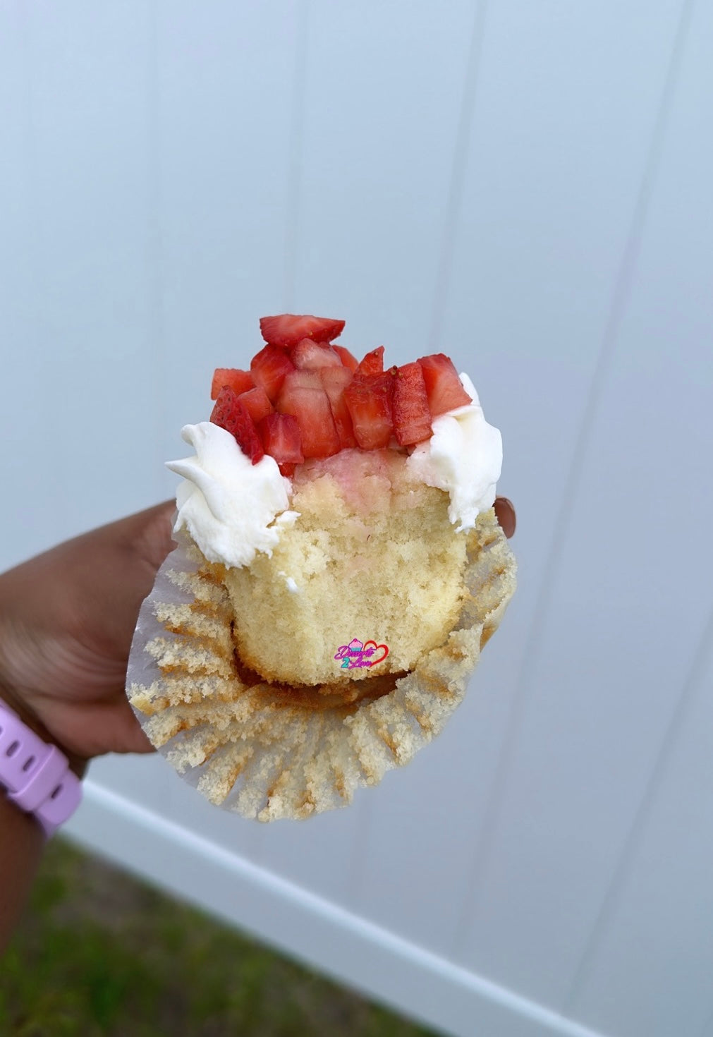 Strawberry Shortcake Cupcakes