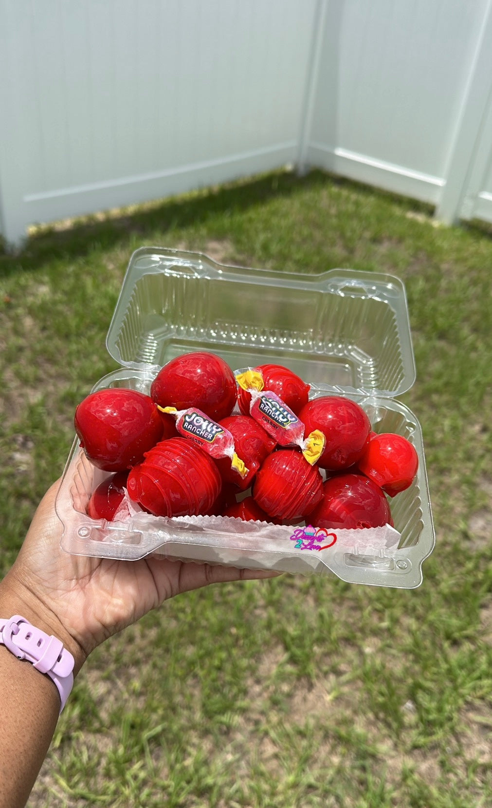 Candied Cherry Plums (Med or Large)