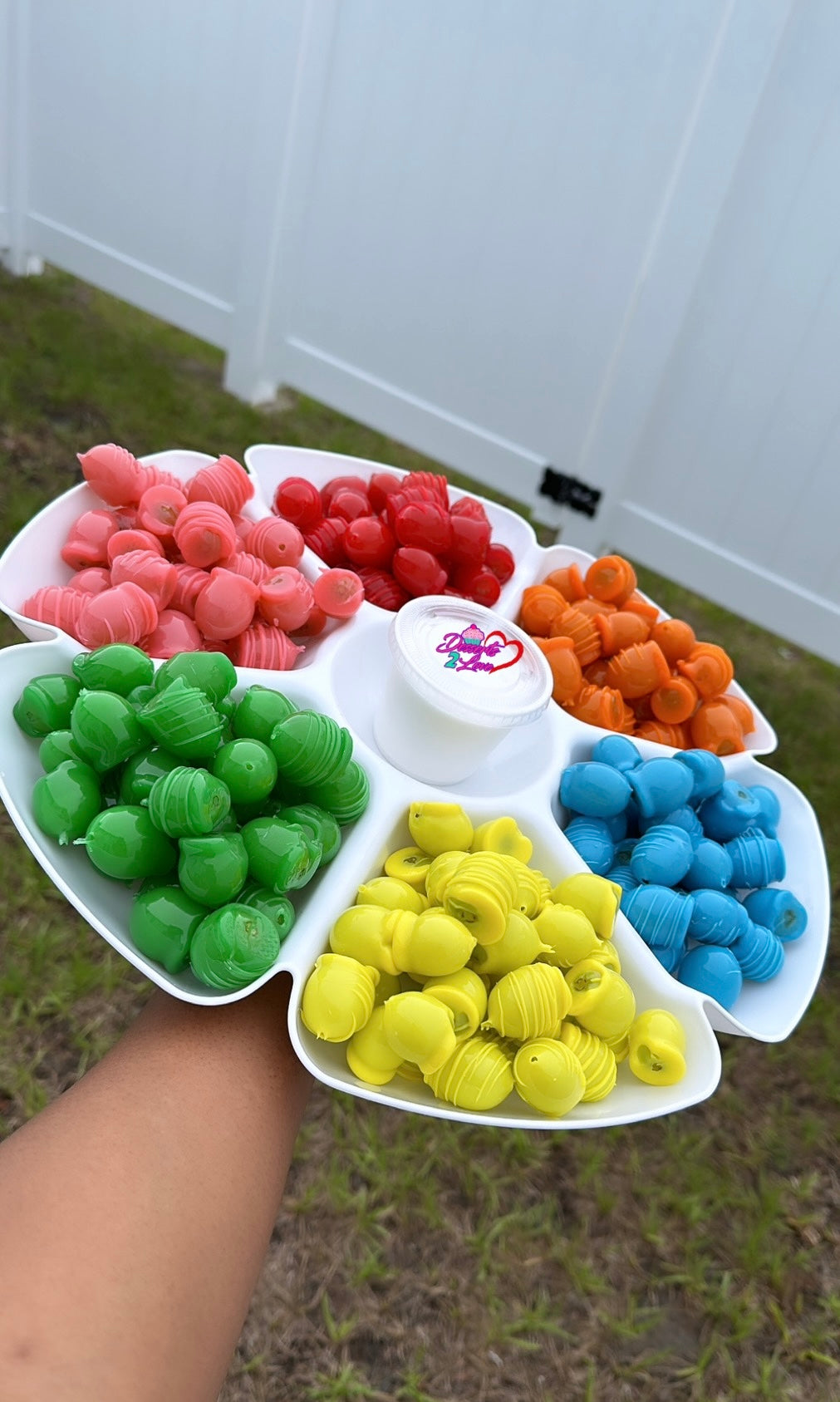 Candied Grapes Variety Tray