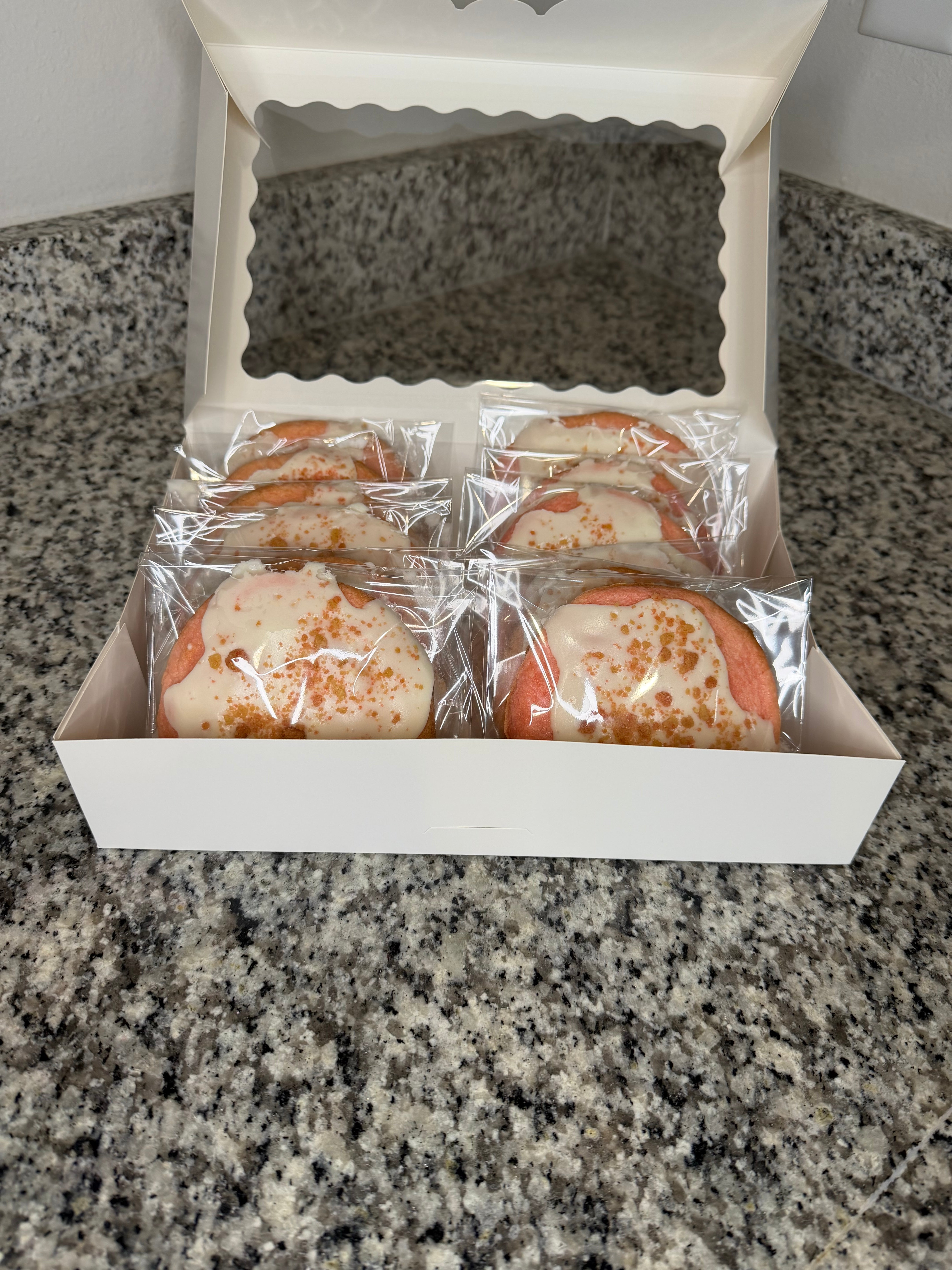 Strawberry Crunch Pound Cake Cookies