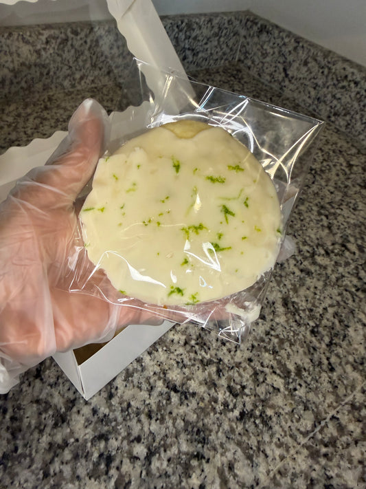 Key Lime Pound Cake Cookies