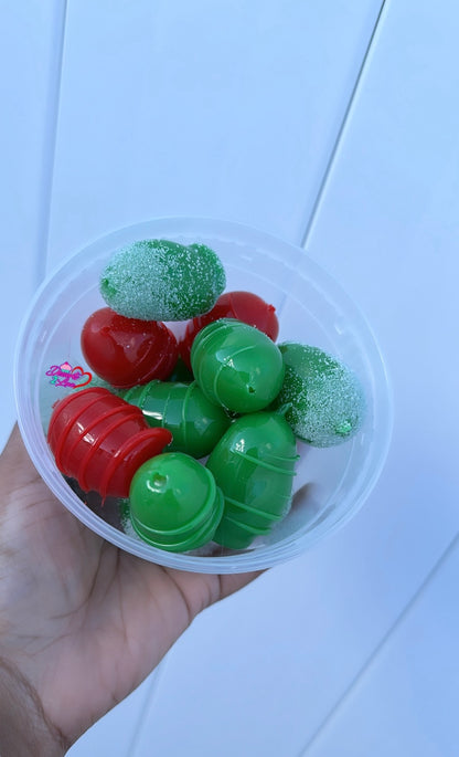 Candied Grapes Bowls w/candy topping