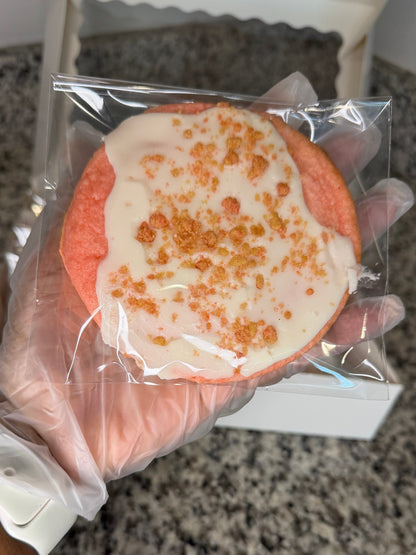 Strawberry Crunch Pound Cake Cookies