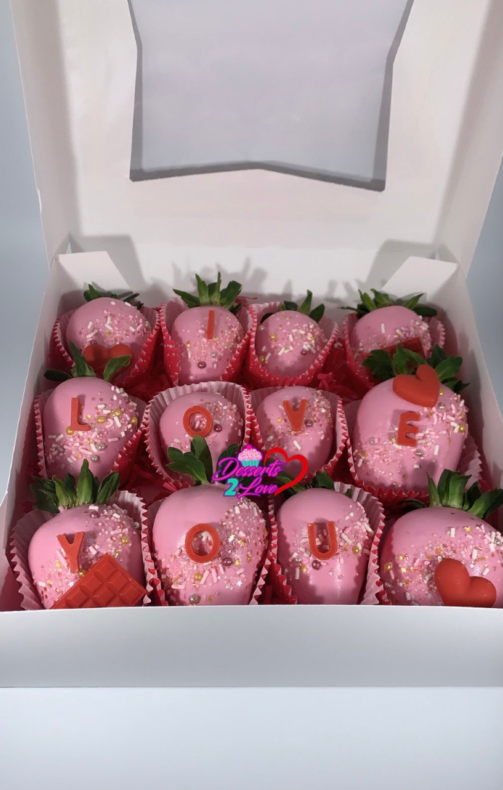 “How you feel” Chocolate Covered Strawberries Berries