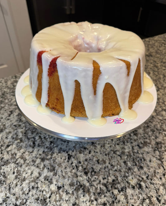 Strawberry Cheesecake Pound Cake