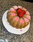 Heart Strawberry Pound Cake