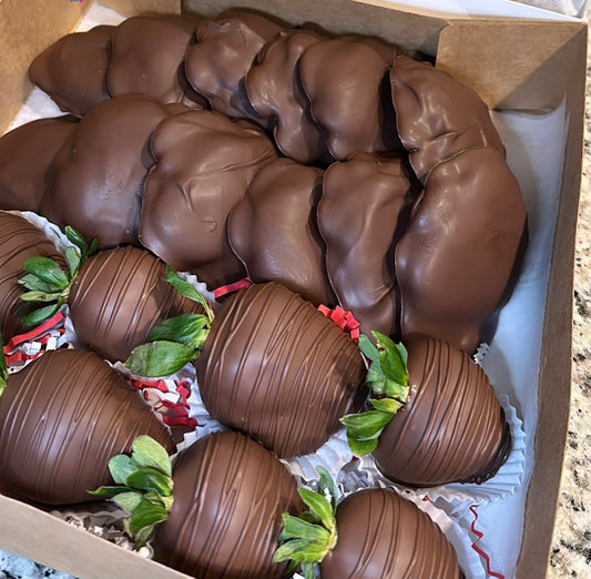 Chocolate Turtles & Berries