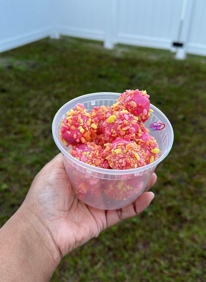 Candied Grapes Bowls w/candy topping