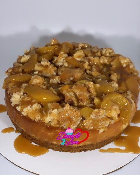 Peach Cobbler Cheesecake