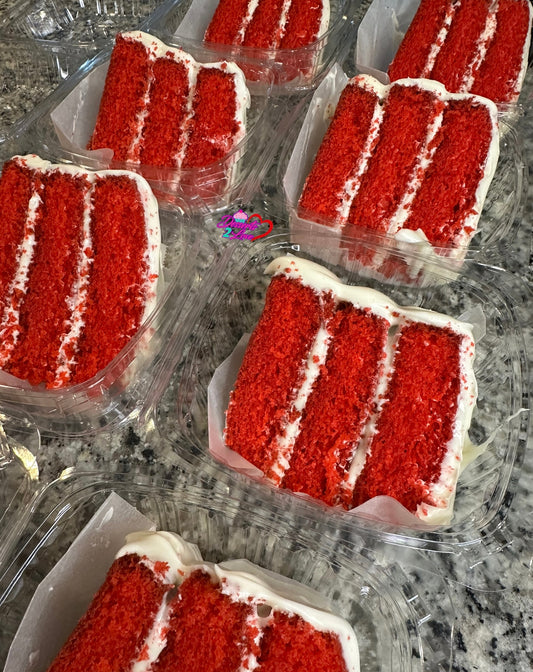 Red Velvet Cake Slice
