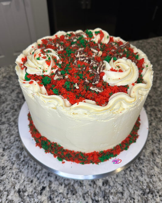 Christmas Velvet Cake
