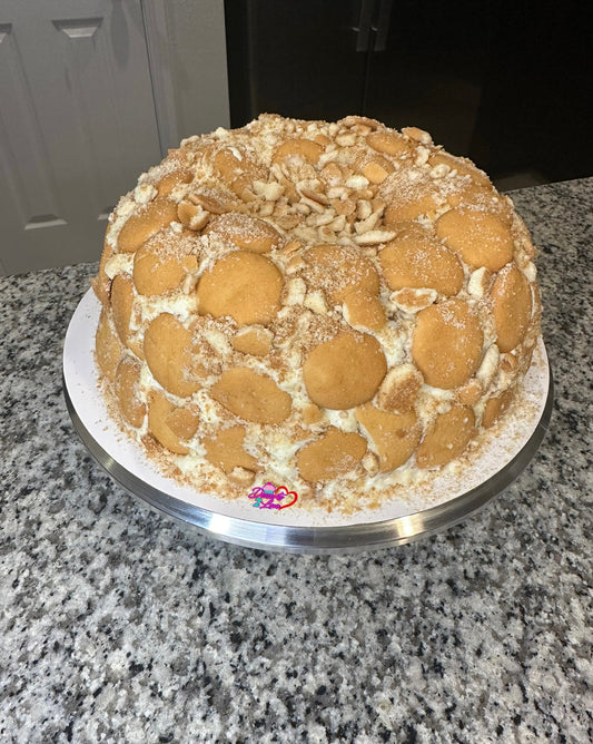 Banana Pudding Cream Cheese Pound Cake
