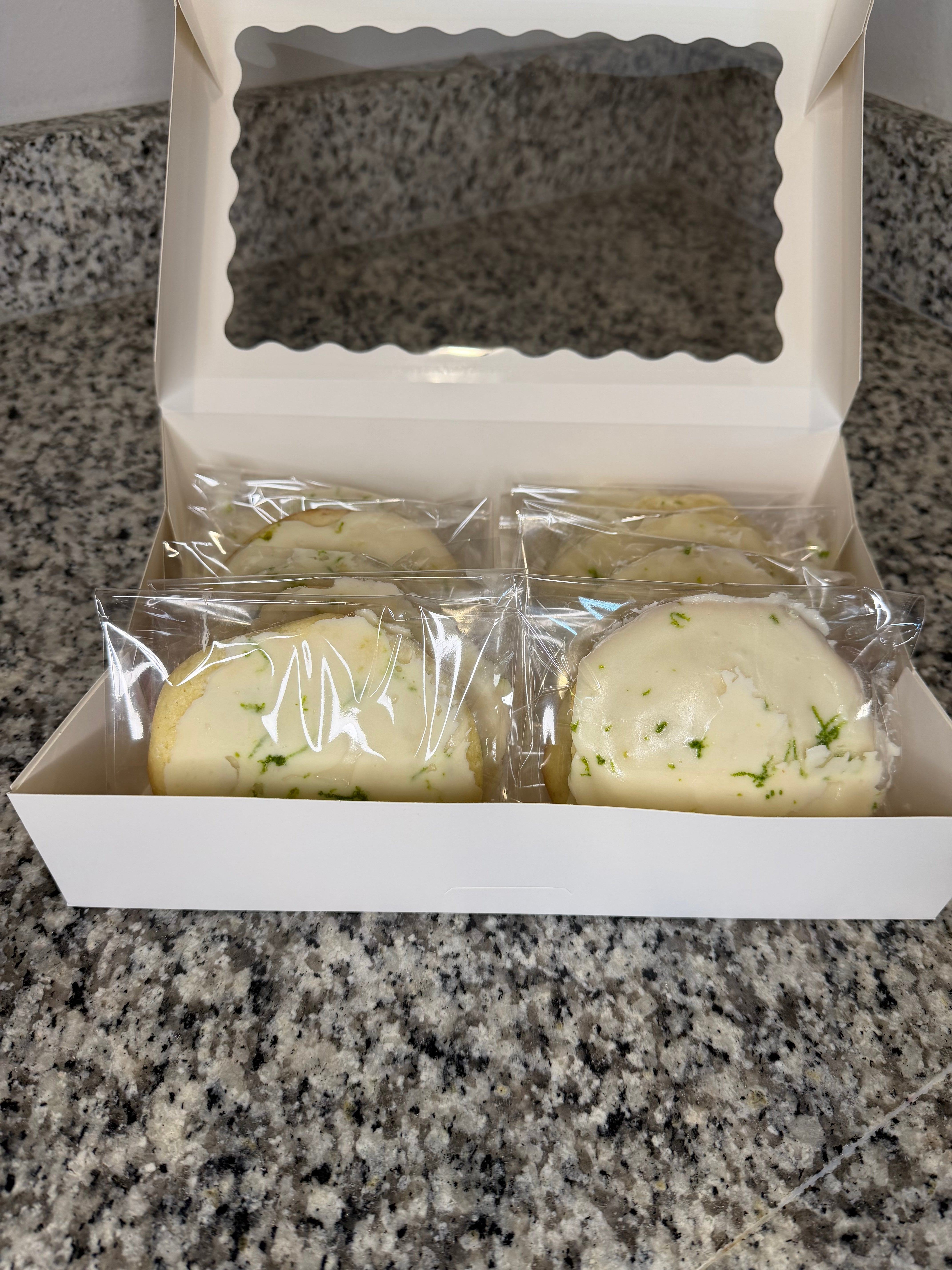 Key Lime Pound Cake Cookies