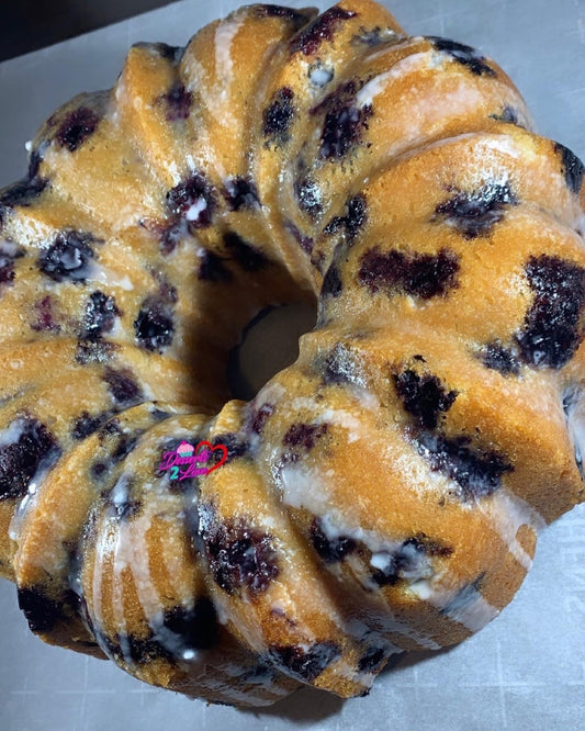Lemon Blueberry Pound Cake