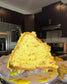 Lemon Oreo Cream Cheese Pound Cake Slice
