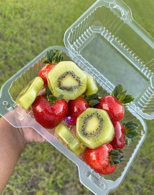 Candied Strawberries & Kiwi Slices Combo