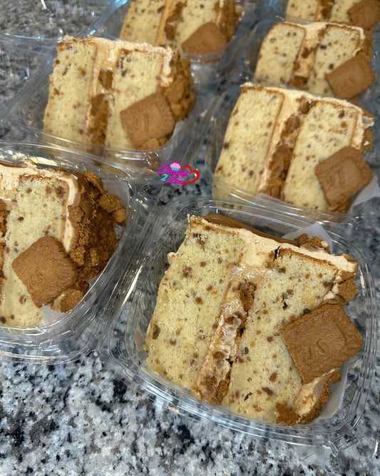 Biscoff Cake Slice