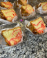 Strawberry Cheesecake Pound Cake Slice