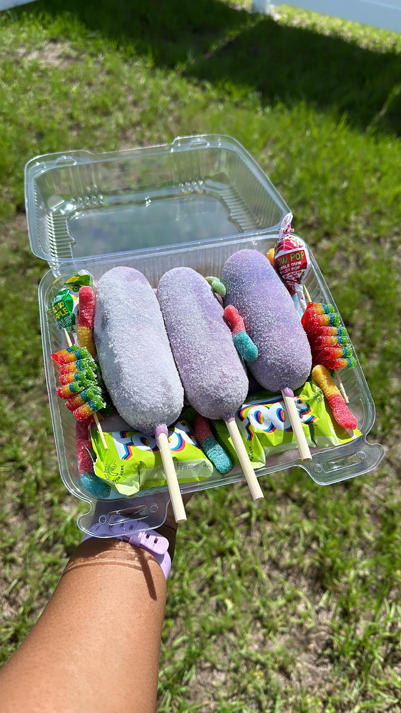 Candied Pickle Tray