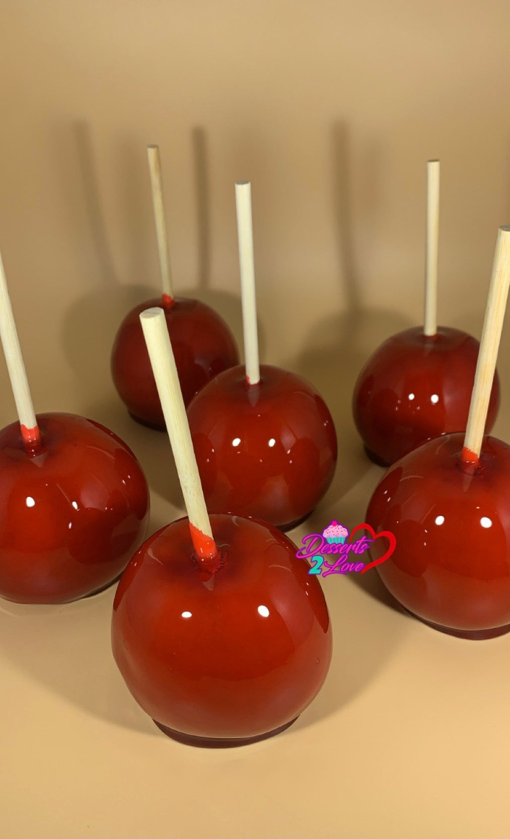 Traditional Red Candy Apples