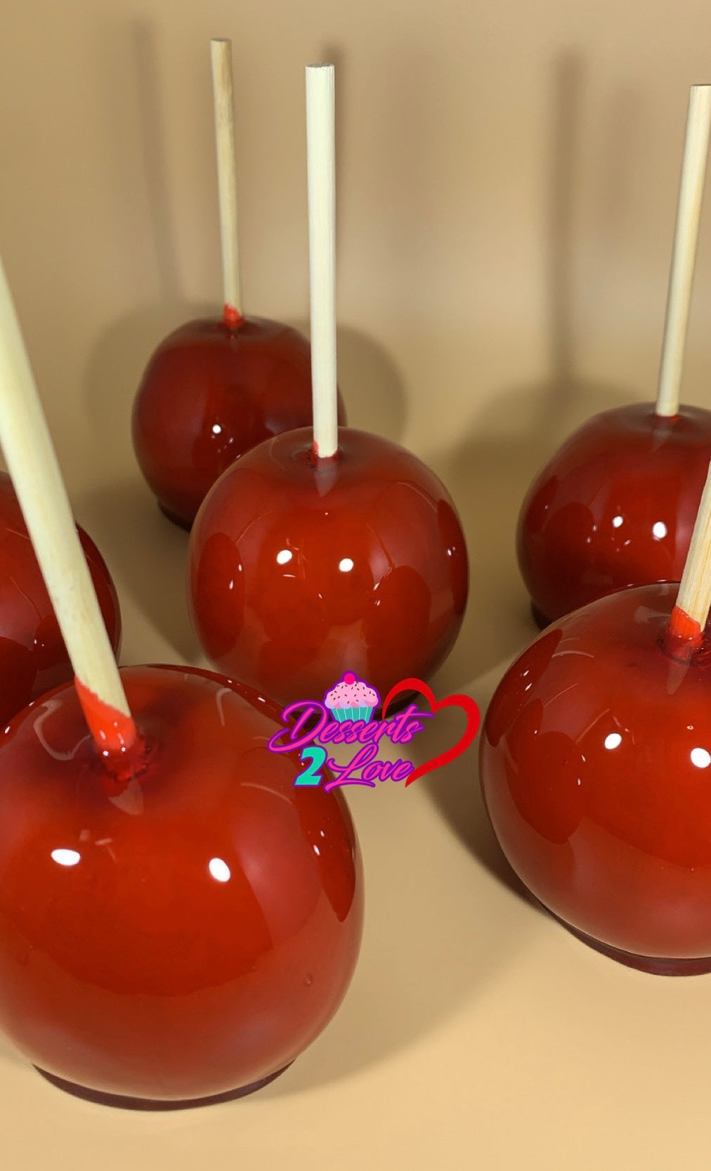 Traditional Red Candy Apples